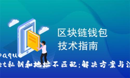 iaque/paque
TPWallet私钥和地址不匹配：解决方案与注意事项