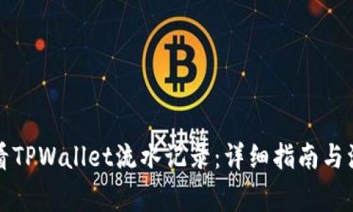 如何查看TPWallet流水记录：详细指南与注意事项
