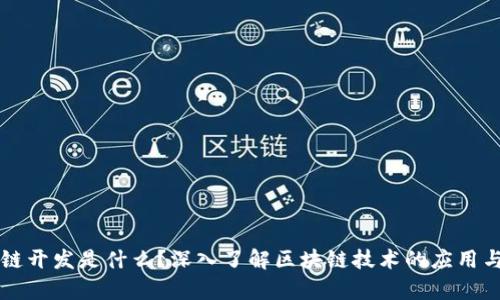 区块链开发是什么？深入了解区块链技术的应用与前景