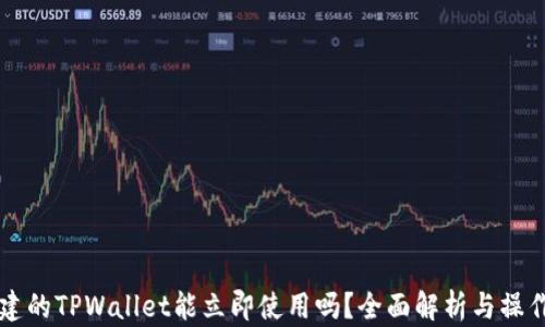 
新创建的TPWallet能立即使用吗？全面解析与操作指南
