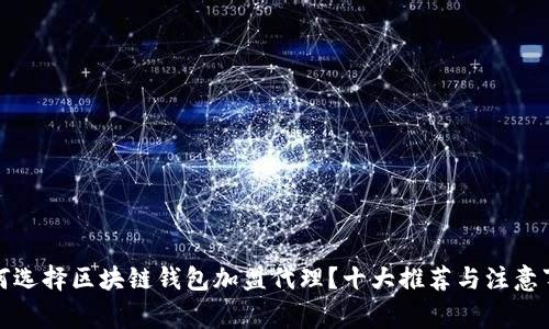 如何选择区块链钱包加盟代理？十大推荐与注意事项