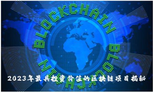 2023年最具投资价值的区块链项目揭秘